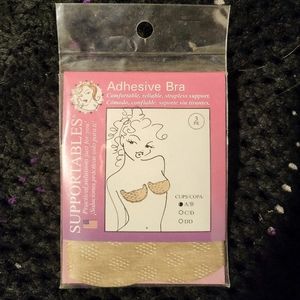 Adhesive bra pasties